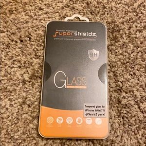 Tempered Glass for IPhone 6, 6S, 7, or 8
